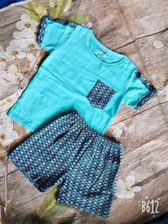 Set 3 bộ cộc tay bé trai