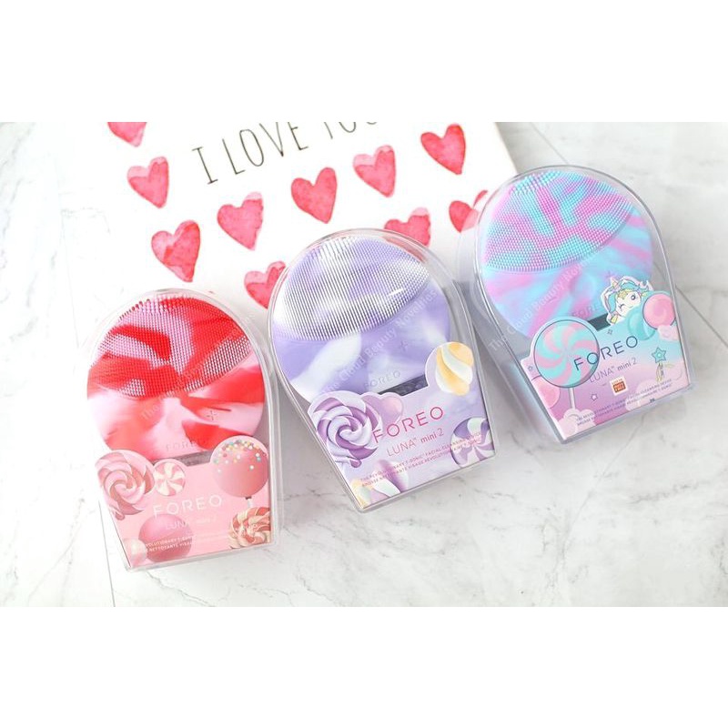 Máy rửa mặt Foreo Luna Mini 2 Lollipop Lavender  | Phiên bản giới hạn | Hàng chính hãng