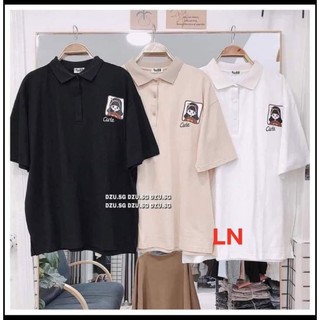Áo polo cô gái cute LN12