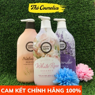 Sữa tắm dưỡng ẩm thơm lâu Happy Bath Hàn Quốc 900g