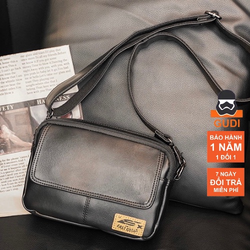 Túi Đeo Chéo Nam Túi Xách Unisex OST Bag Thời Trang Cao Cấp Gudi Studio Nhỏ Gọn Cá Tính Siêu Bền