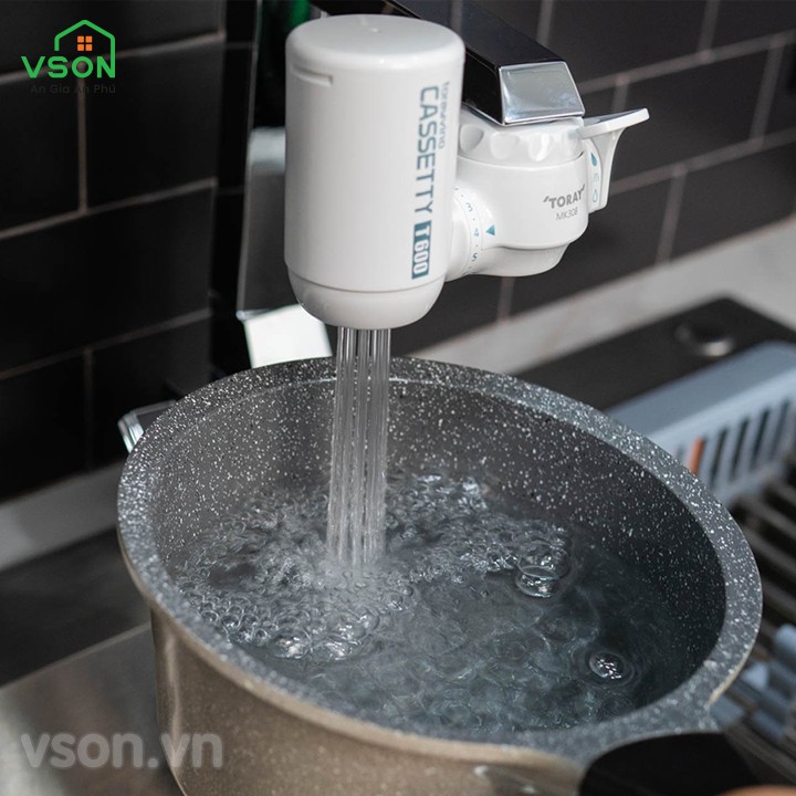 Lõi lọc nước thay thế Torayvino MKC.TJ - Khuyên dùng cho nấu ăn, nấu nước uống - Chính hãng Nhật Bản
