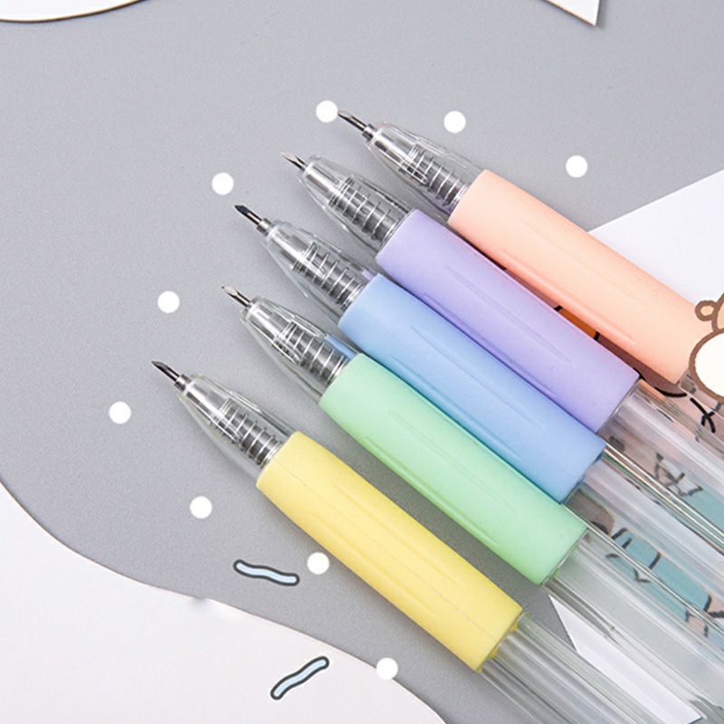 Bút cắt giấy trong suốt cute, rọc giấy dạng bút bấm dùng cắt sticker washi tape làm hình dán trang trí