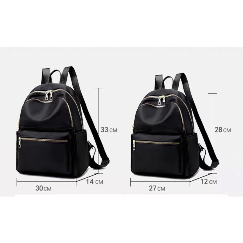 BL40 BALO TRƠN CAO CẤP CHỐNG NƯỚC HAI MÀU ĐỎ ĐEN - BALO THỜI TRANG HỌC SINH - BALO NAM NỮ