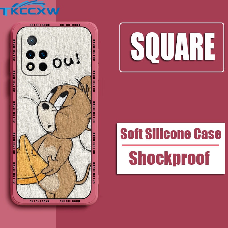 Ốp Điện Thoại Silicon Mềm Chống Sốc Họa Tiết Hoạt Hình Cho Xiaomi Redmi K50 Pro K50 Gaming Redmi Note 11S 11T 11 Pro+