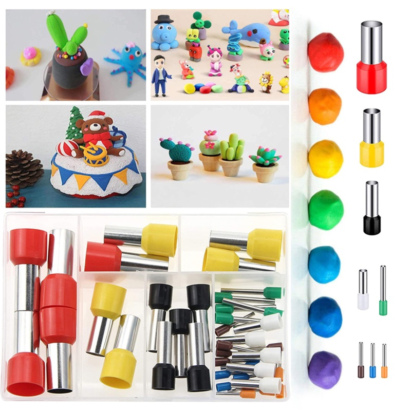 Set 40 Dụng Cụ Cắt Đất Sét 1-10mm