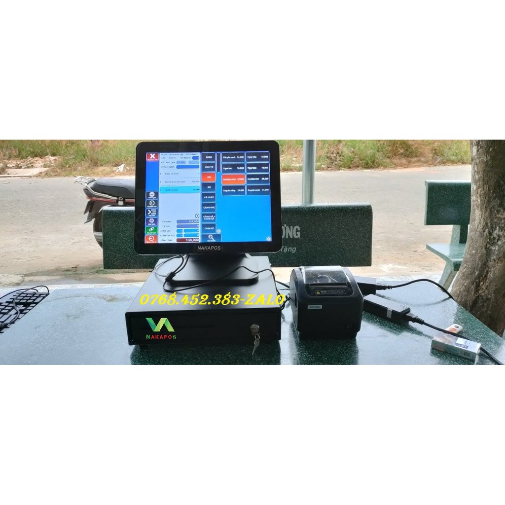 BỘ MÁY THU NGÂN CẢM ỨNG -MÁY POS NAKA 2700 | BigBuy360 - bigbuy360.vn