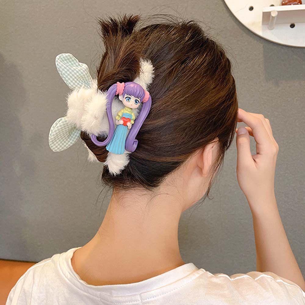 TWINKLE Kẹp TóC HìNh Tai Thỏ / ThủY Thủ MặT Trăng Dễ Thương Cho Nữ