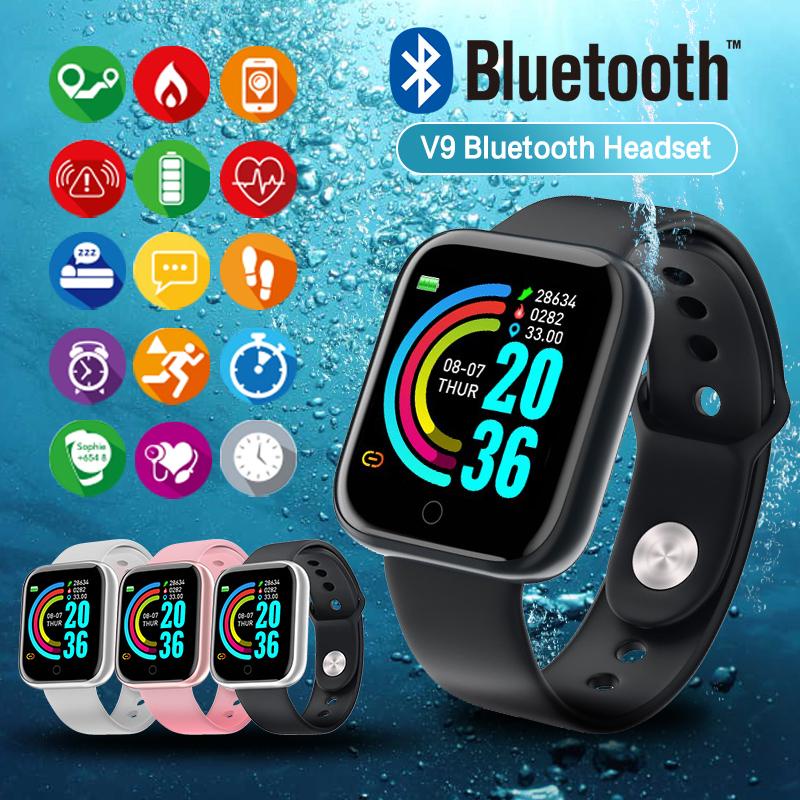 [MT] 1.44" Smartwatch Macaron Colors Sport Smart Watch Blood Pressure Fitness Tracker Heart Rate Monitor
