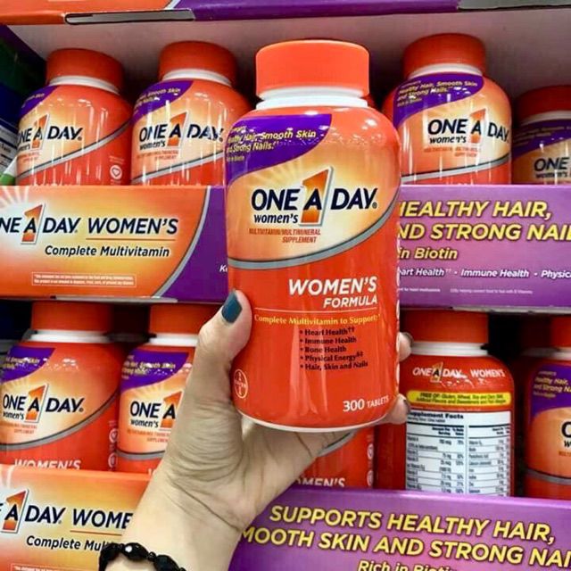 300v mẫu mới (50-50+)Viên Uống Vitamin Tổng Hợp One A