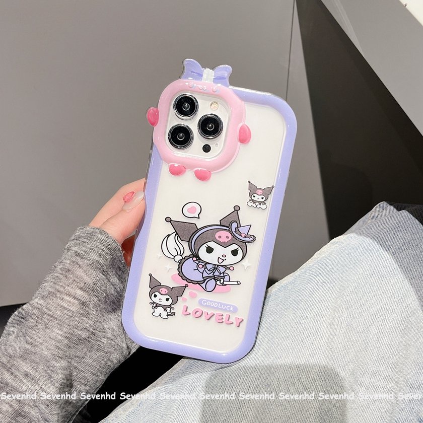 Ốp Điện Thoại Họa Tiết Quái Vật Hoạt Hình Cho iPhone 14 13 12 11 Pro Max Xs Max Xr X 7 8 6 6s Plus