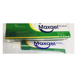 Maxgel cream 10g. đt eczema, viêm da, viêm trầy, hăm, nấm da.