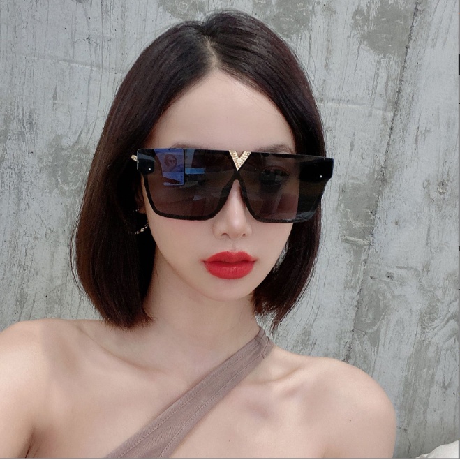 Kính mát SAMJUNE thời trang chống tia UV400 gọng vuông sang trọng cho nữ