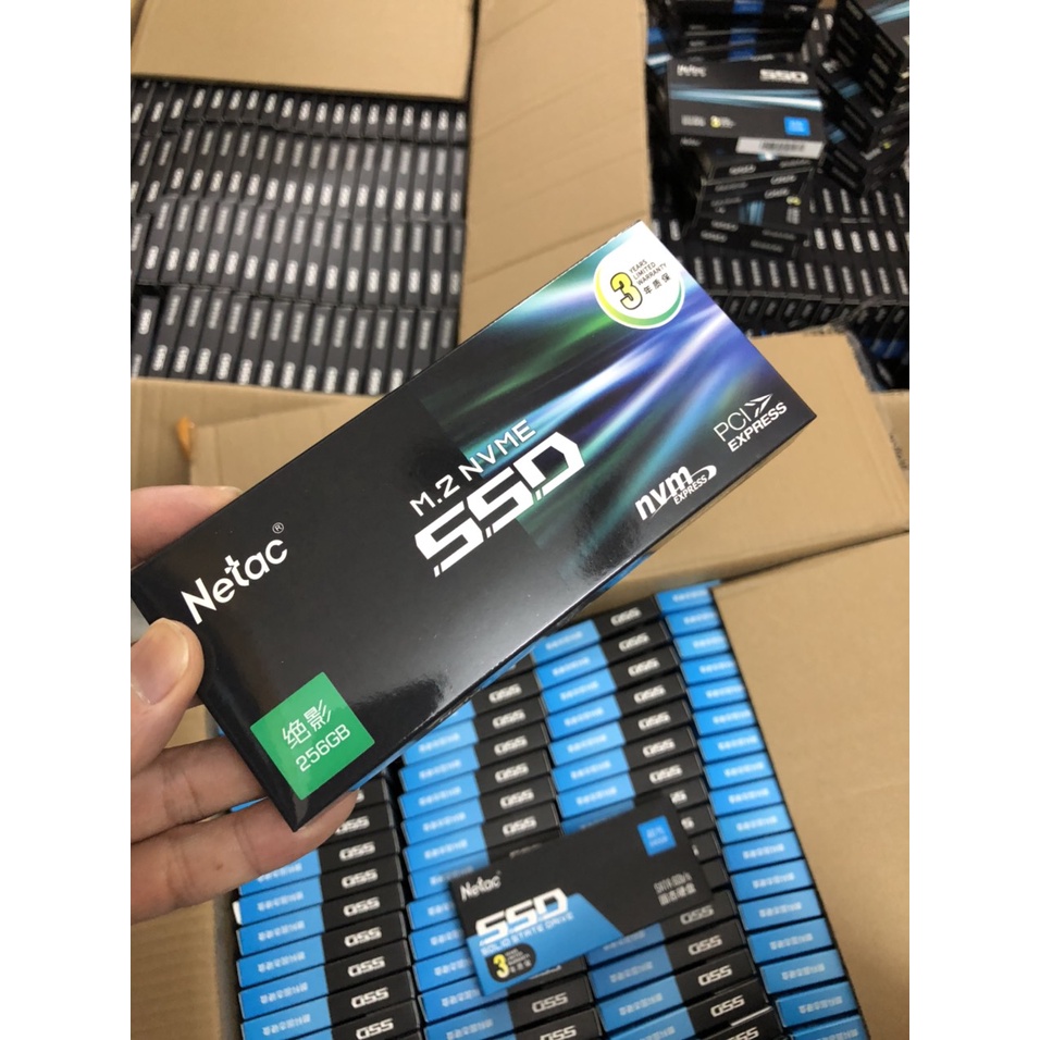 Ổ Cứng SSD Netac 256GB M.2 NVMe PCIe N930E Pro Gen3x4 - Mới Bảo hành 36 tháng 1 đổi 1