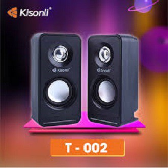 Loa Vi Tính Kisonli T-002 - Jack 3.5mm và USB