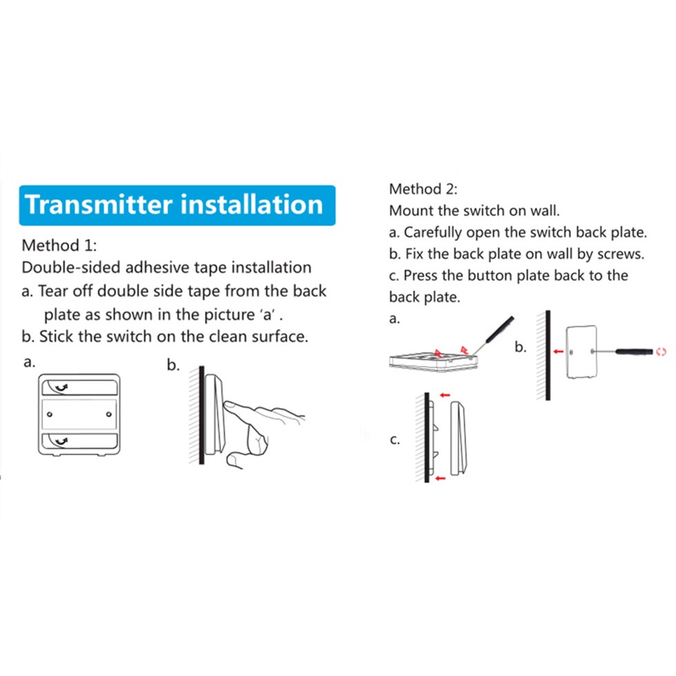 Công tắc đèn không dây điều khiển từ xa DIESE 110V 220V 433Mhz cao cấp
