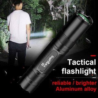 Đèn pin SUPERFIRE S5 mini sạc lại được nhiều chế độ điều chỉnh chống thấm nước tiện lợi cho cắm trại/ ngoài trời