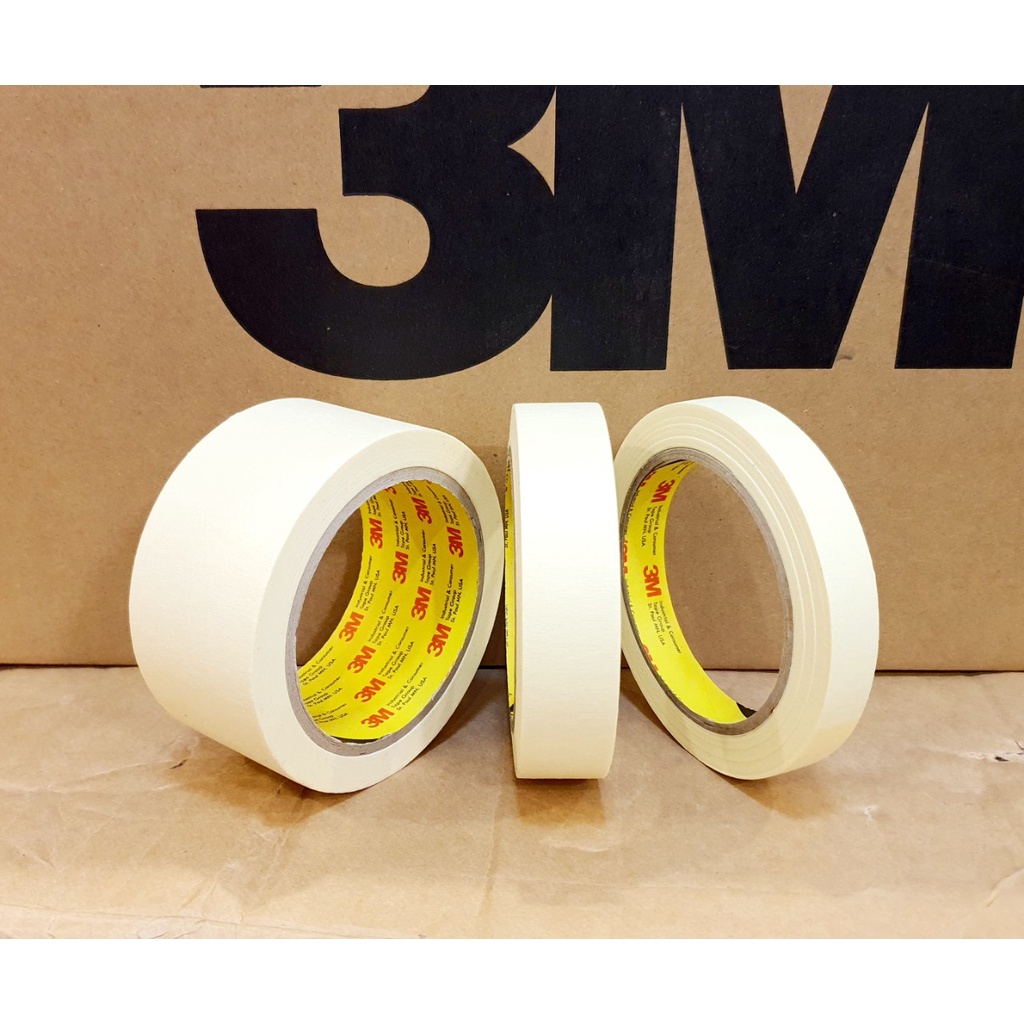 Băng Keo Giấy 1 Mặt che sơn 3M 320 Masking Tape