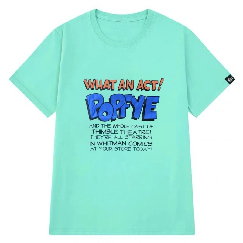 Áo thun phông nam nữ logo tay PINK tay lỡ form rộng POPFYE Unisex