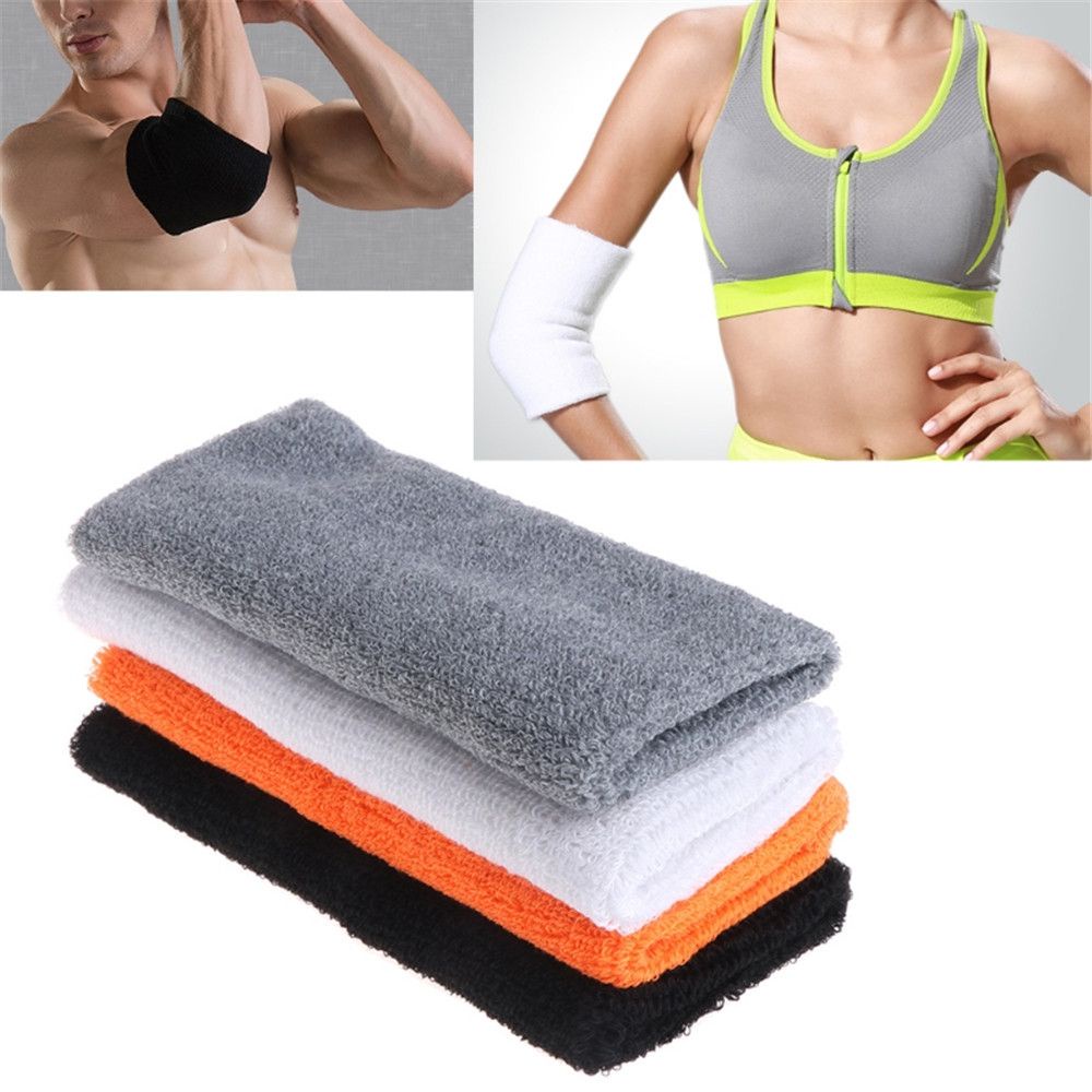 Đai quấn cổ tay thấm hút mồ hôi nhiều màu tiện dụng
