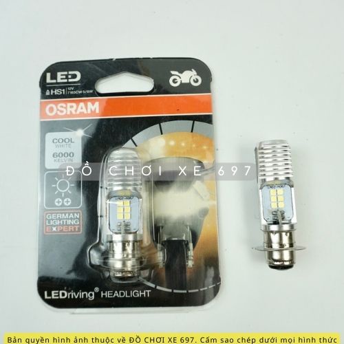 [ Giá 1 bóng ] Đèn pha Led H4 lắp Ô tô, Xe máy C6 Silver siêu sáng công suất 42W. Bảo hành 06 tháng