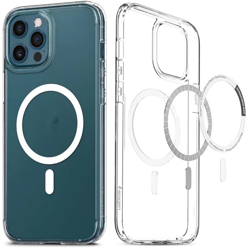 SPIGEN Ốp Điện Thoại Siêu Mỏng Kết Hợp Nam Châm Chống Sốc Cho iPhone 14 Pro max 14 Plus 13 Pro max 12 Pro max
