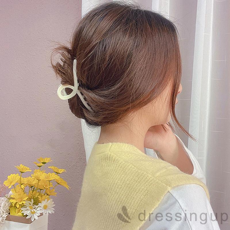 Kẹp tóc màu trơn thời trang dành cho nữ