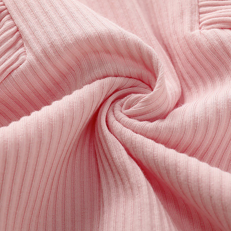 Jumpsuit Dài Tay+Băng Buộc Đầu Cho Bé Gái