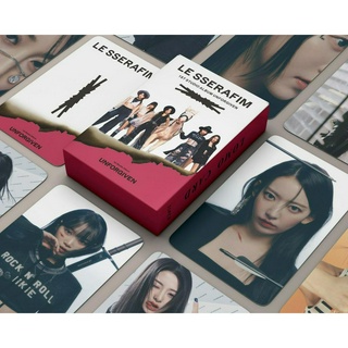 Set 55 lomo card LESSERAFIM-UNFORGIVEN 2023
