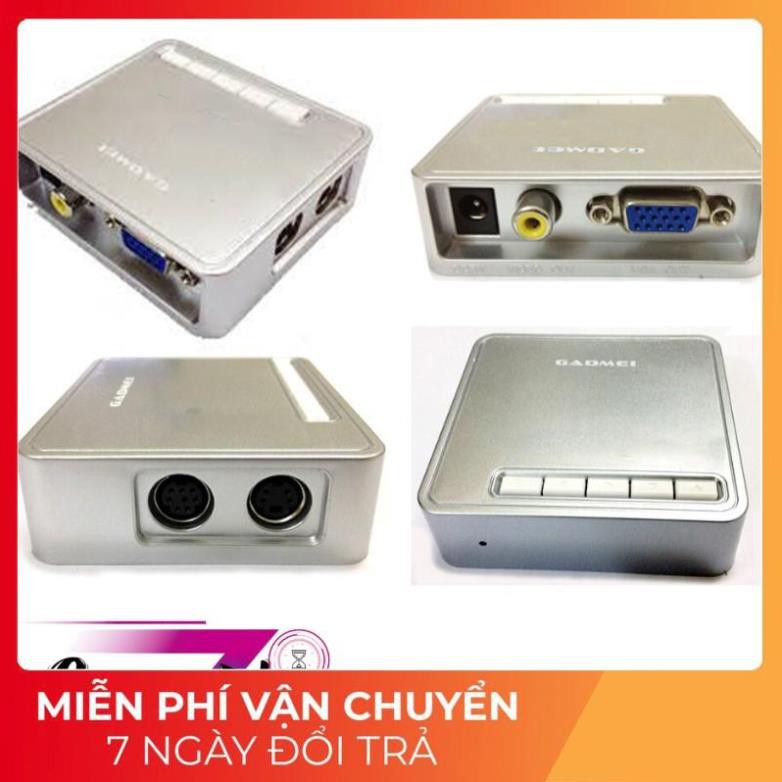 Bộ chuyển đổi tín hiệu từ màn hình máy tính vào VC101 - TV PC TO TV (VC101)