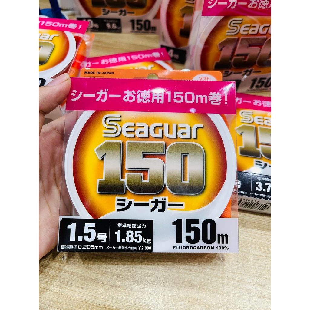 DÂY TÀNG HÌNH FLUOROCARBON SEAGUAR 150m
