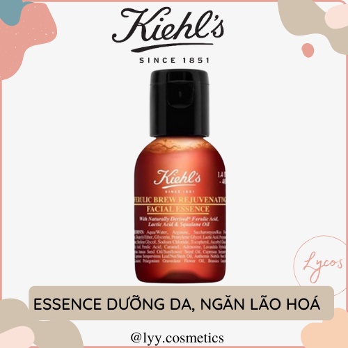 NƯỚC DƯỠNG DA KIEHL'S FERULIC BREW REJUVENATING FACIAL ESSENCE 40ML