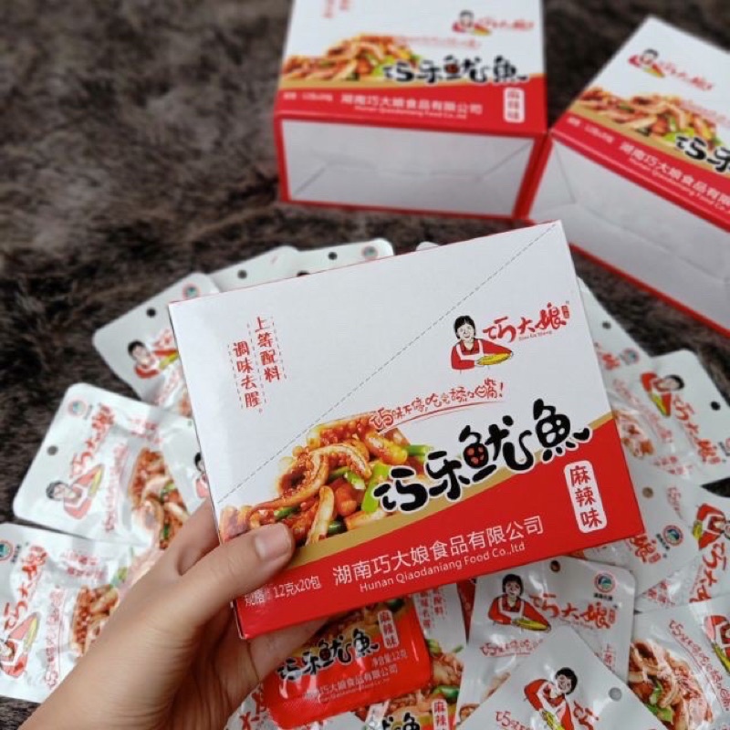 râu mực cay hộp 20 gói - Shop chuyên sỉ | BigBuy360 - bigbuy360.vn