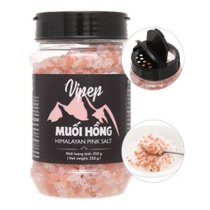 Muối hồng Himalaya dùng nấu ăn gia đình và chế biến ăn dặm cho bé