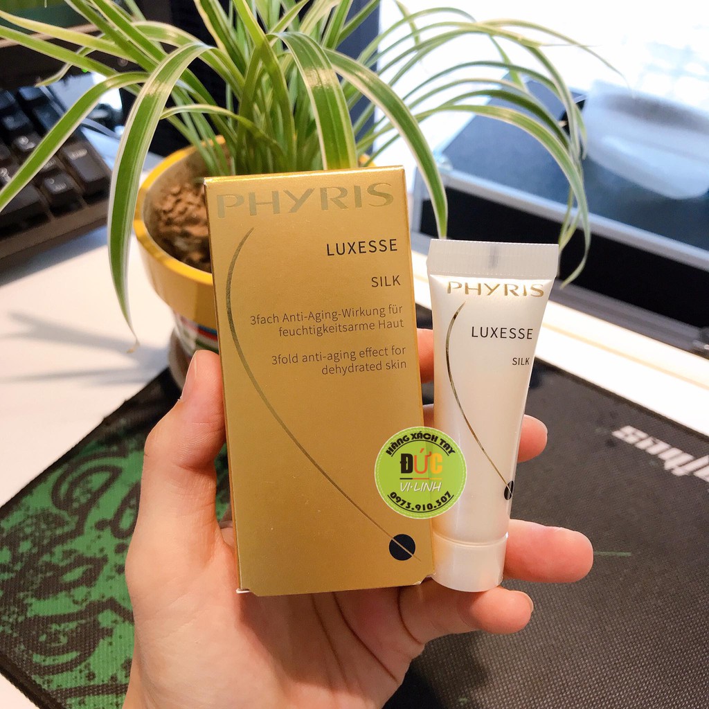 Kem dưỡng da Phyris Luxesse Silk và Sleep