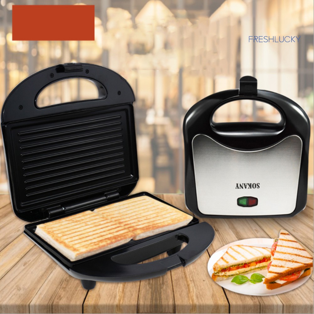 Máy Nướng Bánh Mì Sandwich Mini 750w