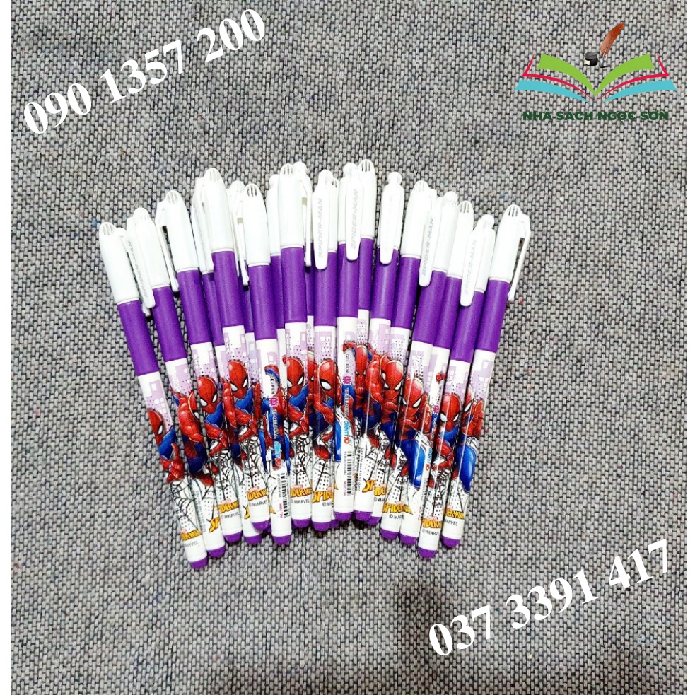 Hộp Bút Tím Thiên Long Gel Điểm 10 TP-GEL04/MA - Bút Nét Đậm Không Tắt Mực