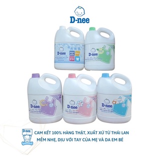 Chính hãng nước giặt xả dnee 3l 2in1 thái lan