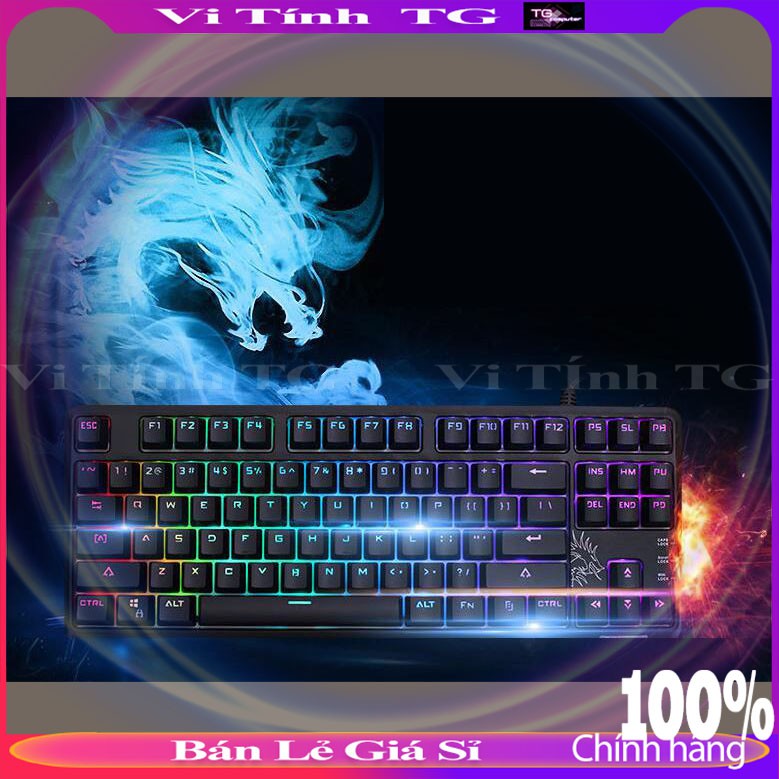 Bàn phím cơ 87 key Fuhlen - DareU mini thanh lý giá cực rẻ (DareU EK87 , fuhlen sm680r,... )