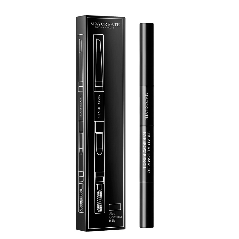 [Hàng mới về] Set bút kẻ mày phấn và cọ 3 trong 1 Maycreate cho nữ