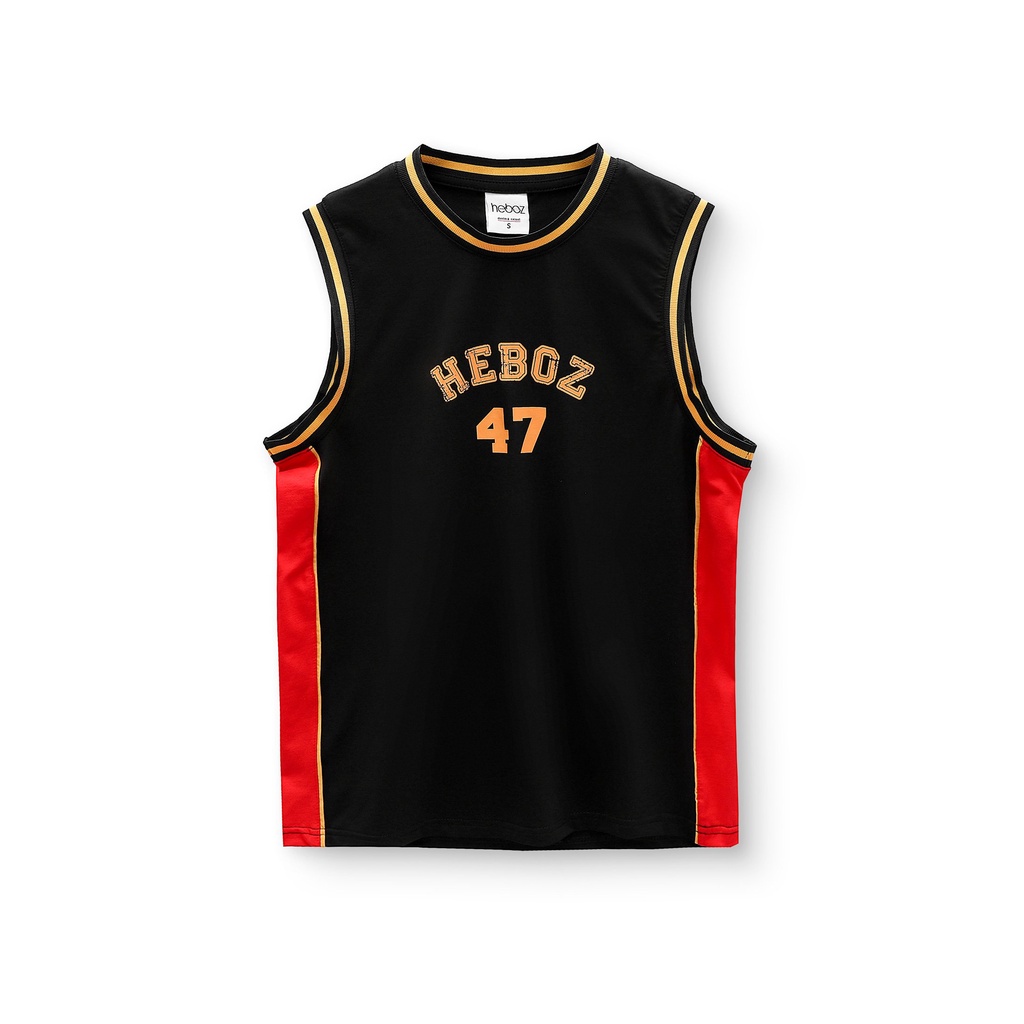 Áo tank top nam HEBOZ bo chun 2 màu, áo ba lỗ thời trang nam cao cấp thấm hút mồ hôi tốt - 00001090