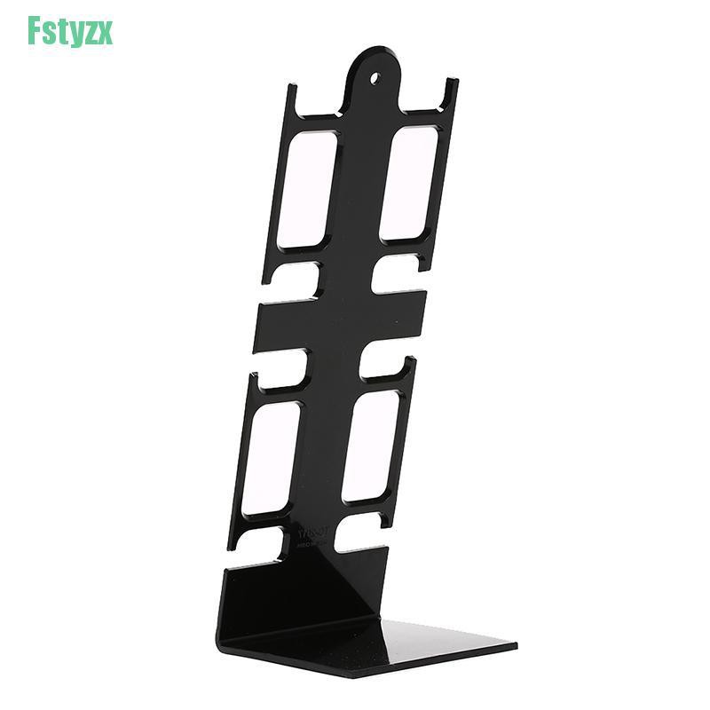 fstyzx watch storage box case jewelry display stand 4/2-holder rack showcase shelf