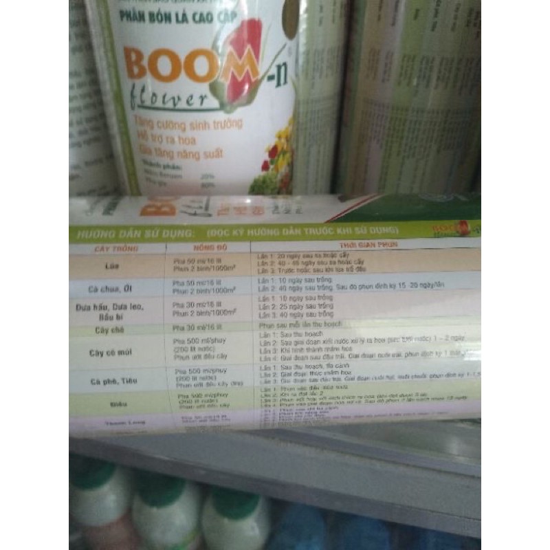 Phân bón lá cao cấp Boom