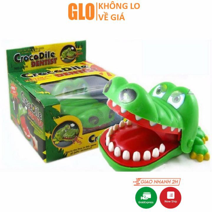 Bộ trò chơi khám răng cá sấu thú vị, chất liệu nhựa an toàn, kiểu dáng ngộ nghĩnh