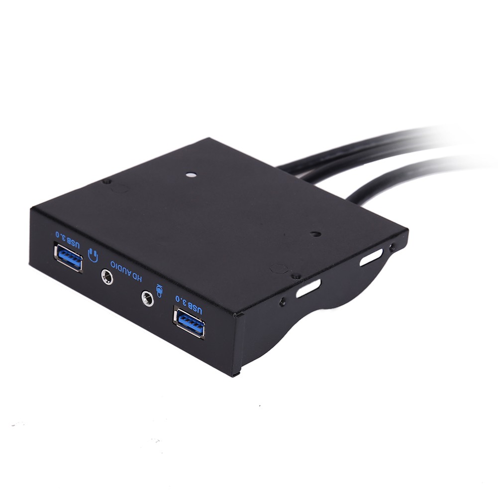 Bộ chia cổng 3.5 &quot; 20Pin sang 2 cổng USB 3.0 kèm phụ kiện