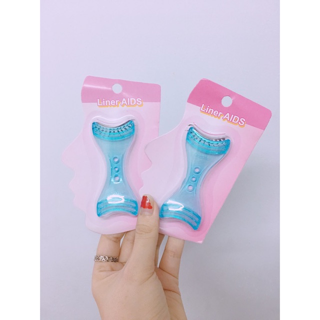 💙 Xanh - Dụng cụ hỗ trợ chải mascara, kẻ mắt | BigBuy360 - bigbuy360.vn