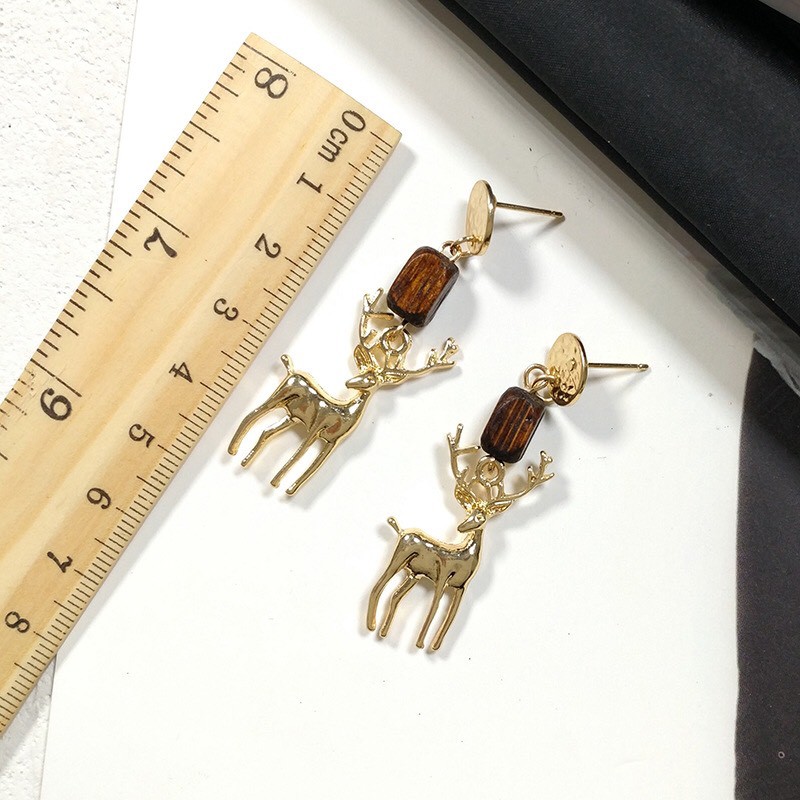 Khuyên tai nữ kiểu hươu K633 Mayconner