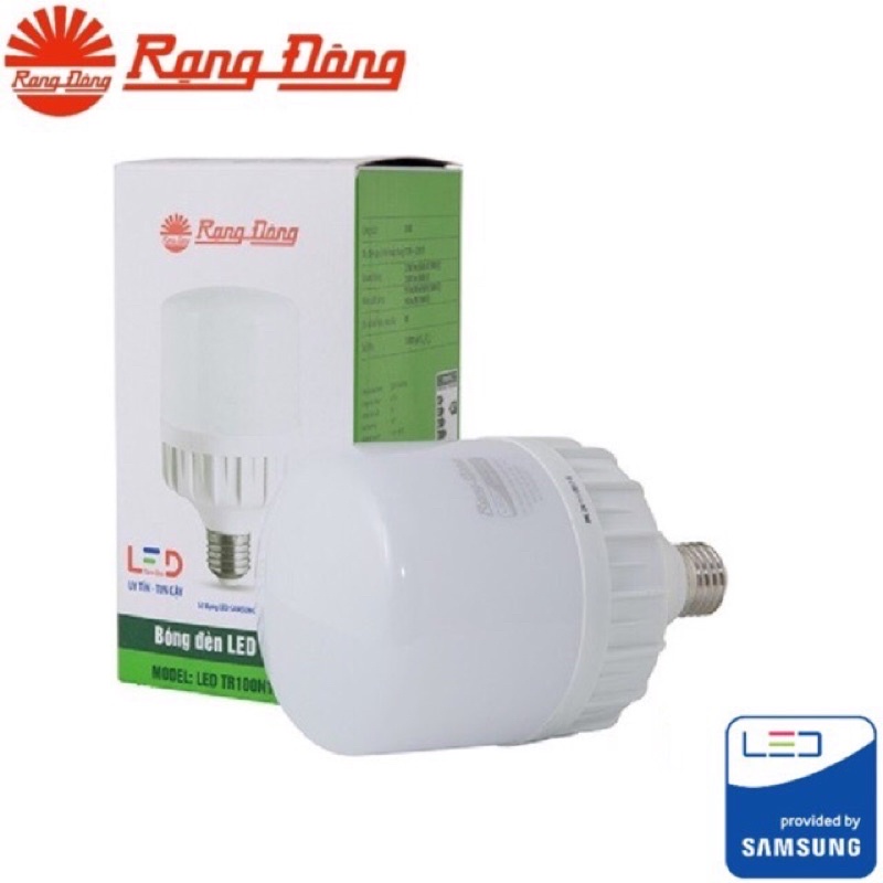 Combo 16 Bóng đèn led Trụ 20w Rạng Đông
