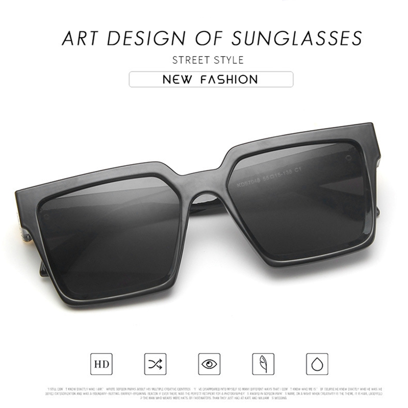 Kính Mát Gọng Vuông Phong Cách Retro Cho Nữ | BigBuy360 - bigbuy360.vn