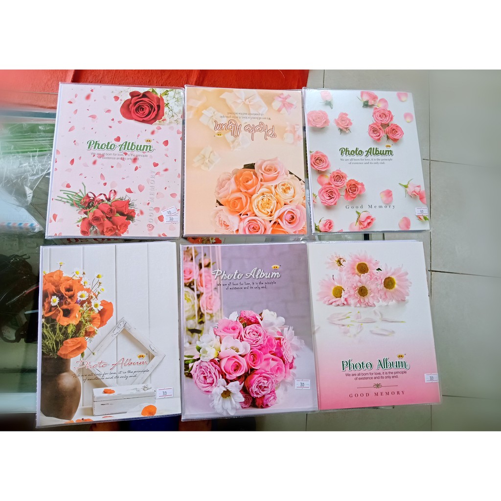 Album 15x21 giá cho 1 cuốn 40 anh